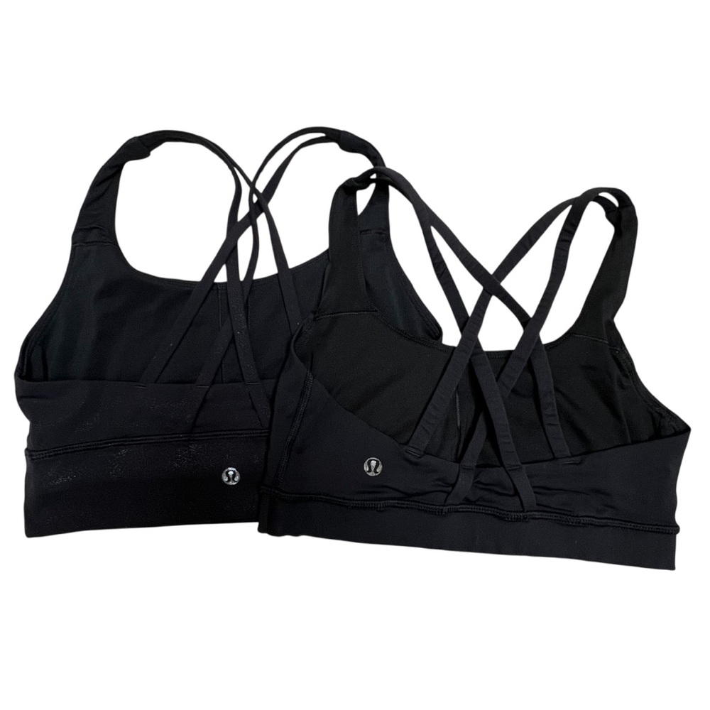 Lululemon Bundle of Two Energy Bra in Black
